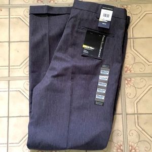 Perry Ellis Pleated Flex Pants - 36x34